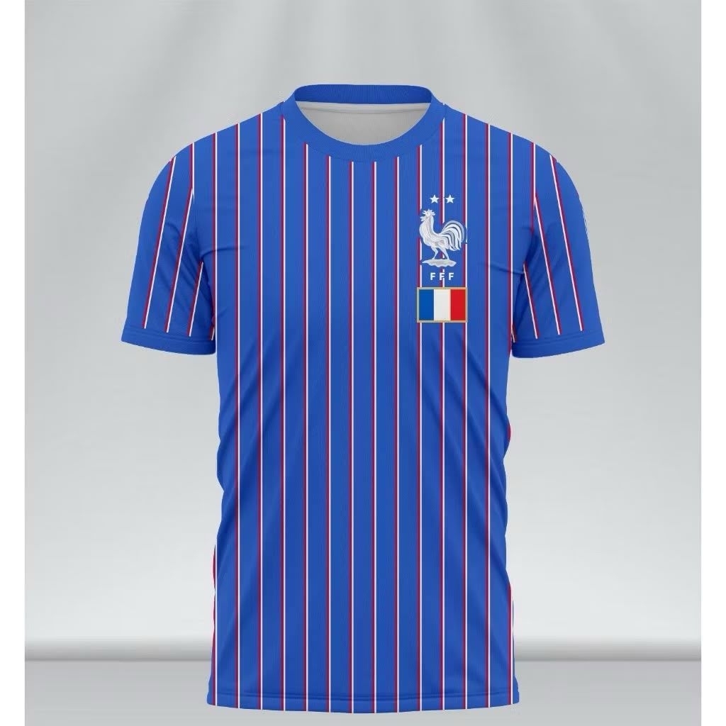 Jersey Bola Prancis Prematch Training Piala Dunia 2026