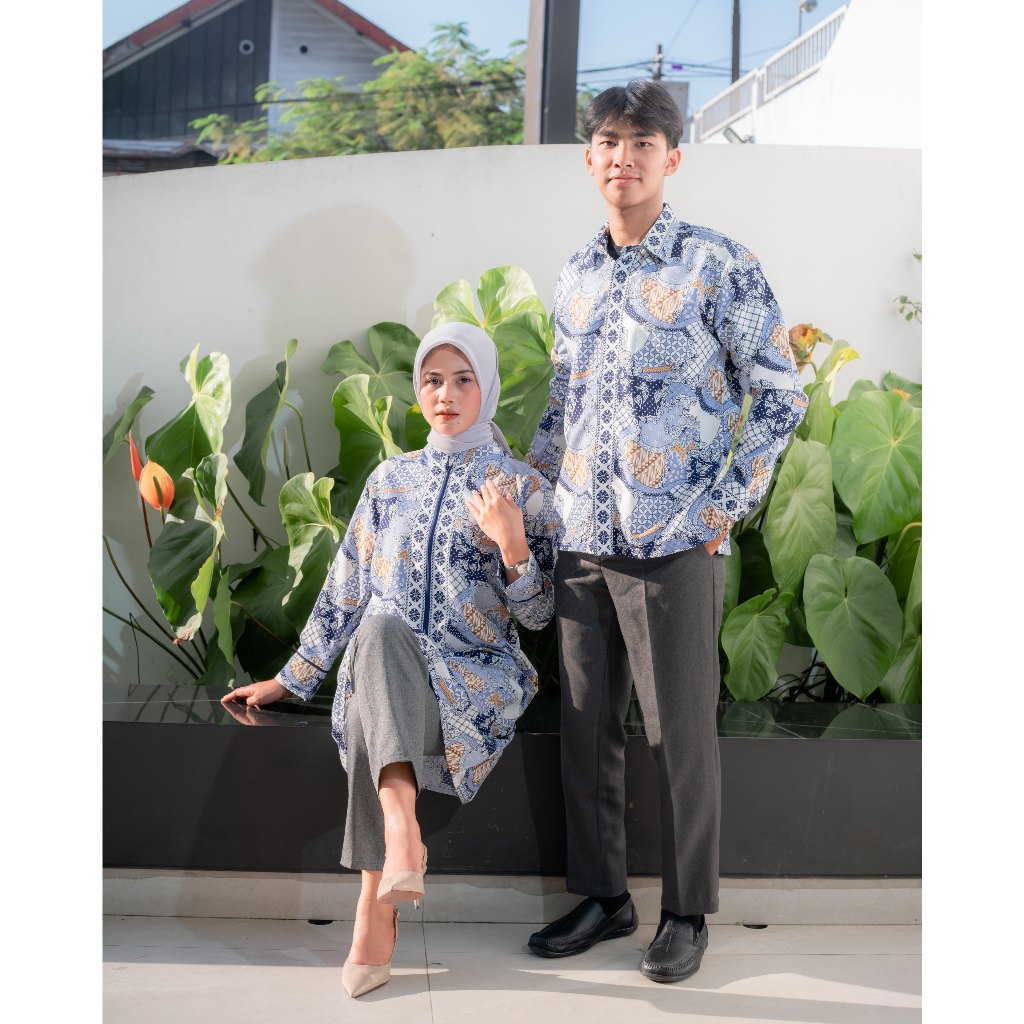 Benang Raja Batik Couple Katun Dasarata (SARIMBIT BATIK DAPAT DIBELI TERPISAH)