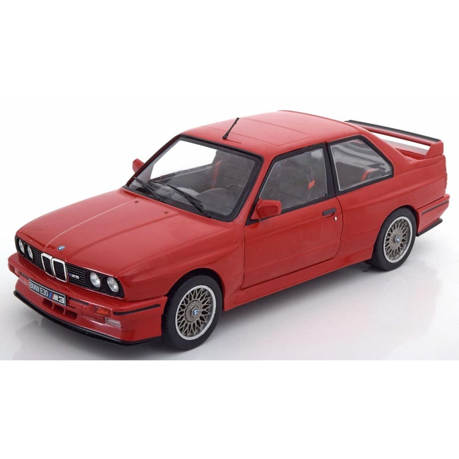 Miniatur 1:18 BMW E30 1:18 Solido BMW E30 M3 Coupe 1990 Red Diecast Miniatur