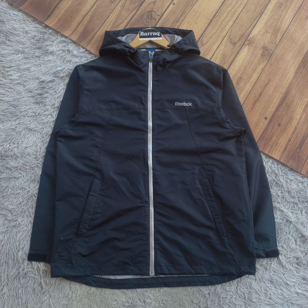 Reebok Rain Jacket Waterproof Blocktech 1,5 Layer Outdoor NOT gorpcore goretex running sport lightwe