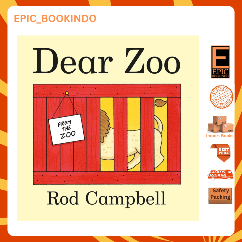 Dear Zoo: Lift-the-flap Preschool Classic Board book -  9781529074932