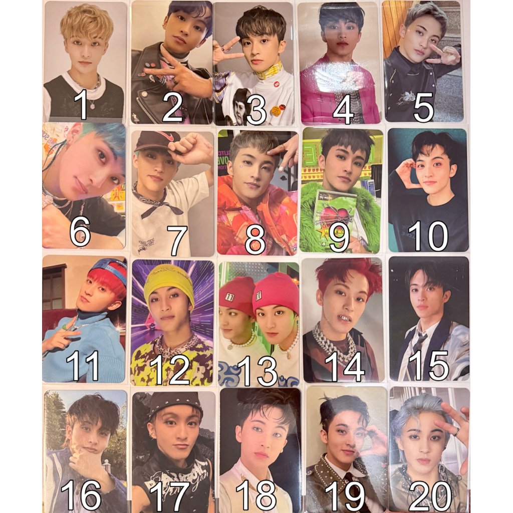 pc photocard mark lee official