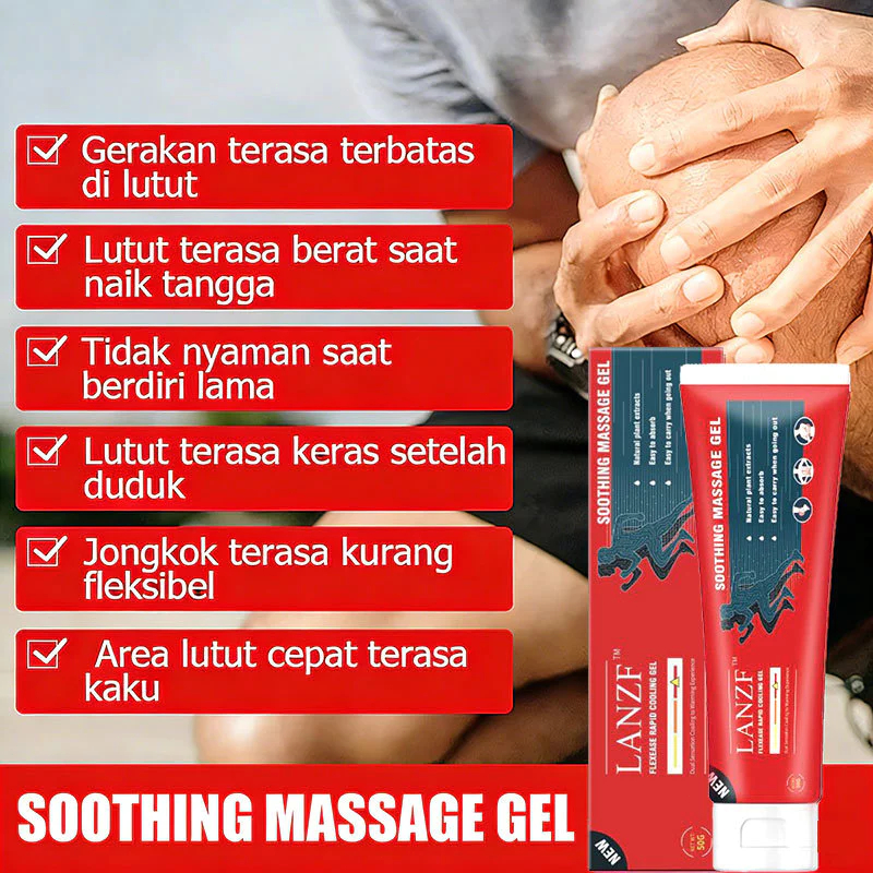 [COD Didukung] Lanzf Obat Sakit Lutut Salep Otot LANZF Asli Cepat Aksi Pemulihan Lutut Pinggang Lehe