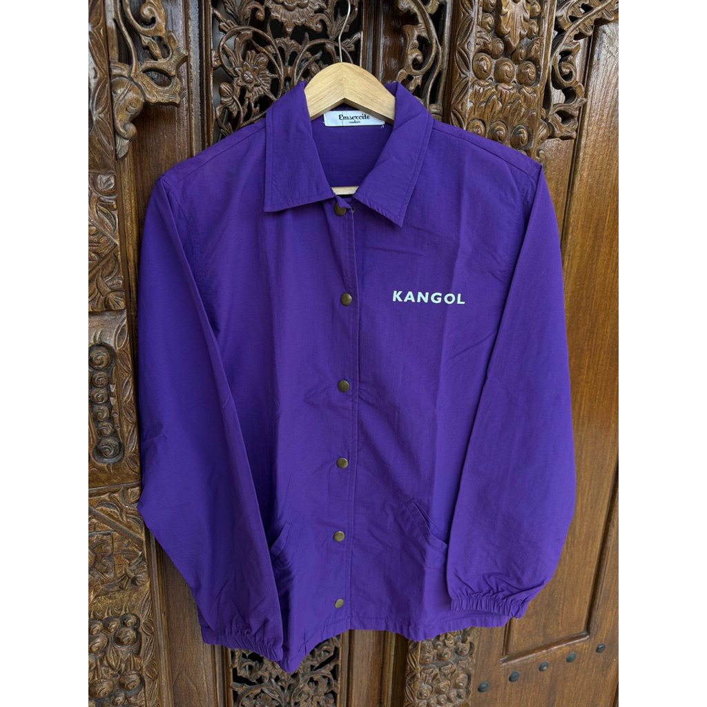 Preloved Jaket Parasut Kangol Fashion