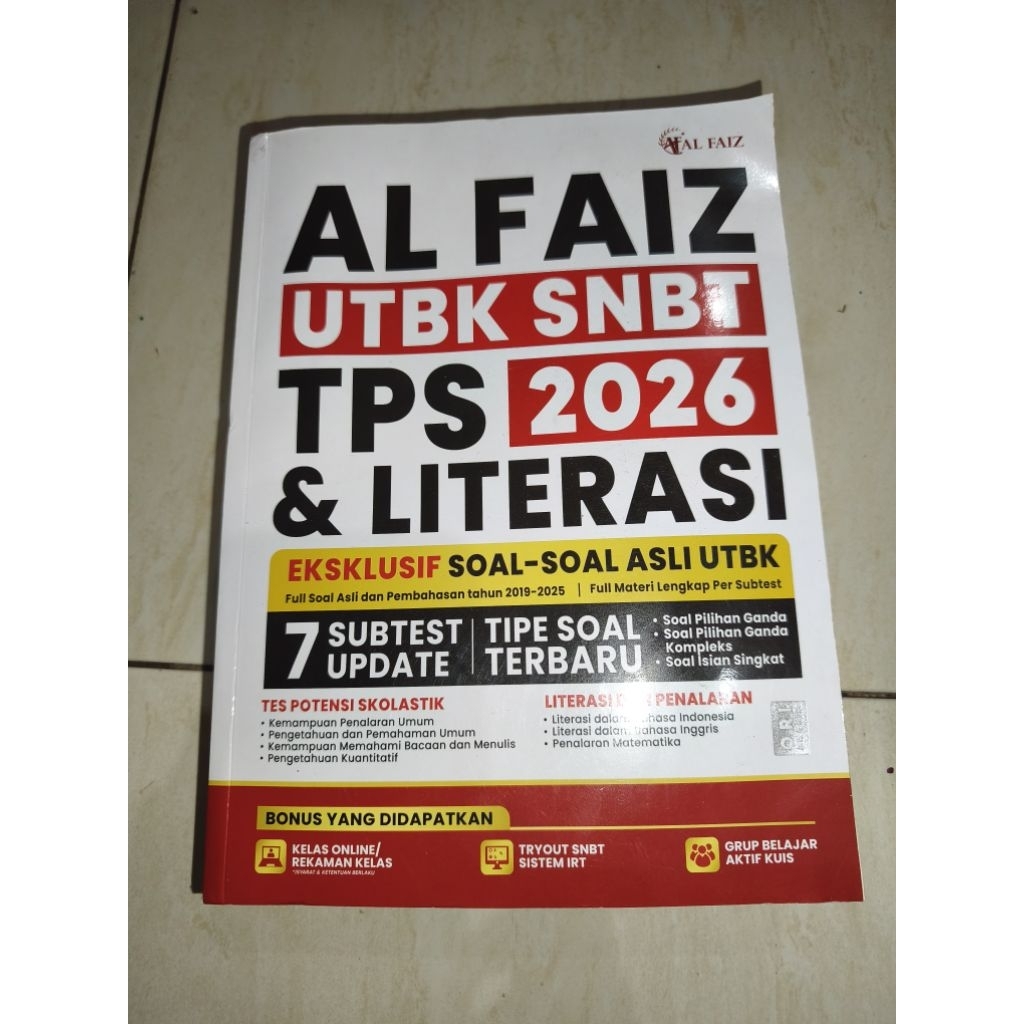 Preloved Buku Al Faiz UTBK SNBT 2026