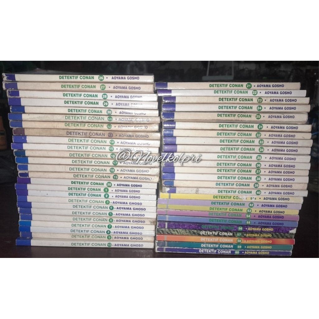 Komik SET Detektif Conan 1-10, 11-20, 21-30, 31-40, 41-50, 51-60