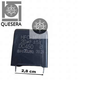 Capasitor baru dan original untuk AC daikin inverter HFC-MPS 20uf DC 450V shizuki - Kapasitor outdoo