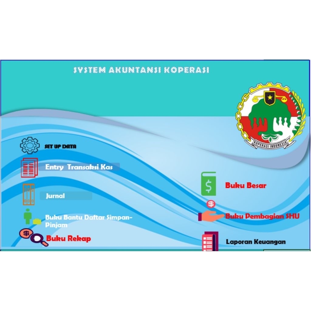 Aplikasi Koperasi + Pembagian SHU