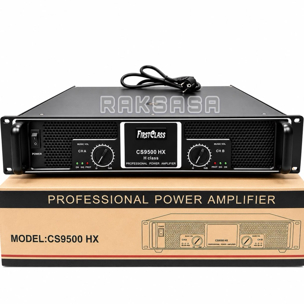 Power Amplfier Firstclass cs 9500hx cs 9500 hx Cs9500 cs9500hx 3800w Original Class H