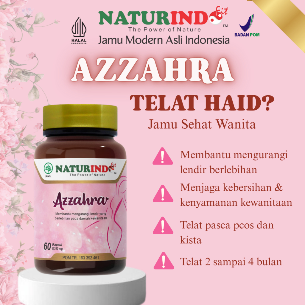 Herbal Telat Haid Azzahra Naturindo