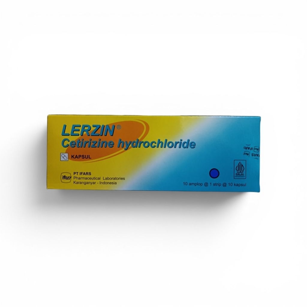 Lerzin Kapsul isi 100 Tablet Original