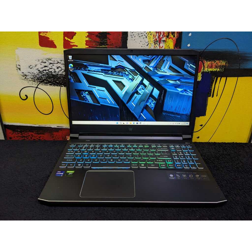 Laptop Gaming Acer Predator Triton 300 Core i7 11800H 16/512 RTX 3070 8gb