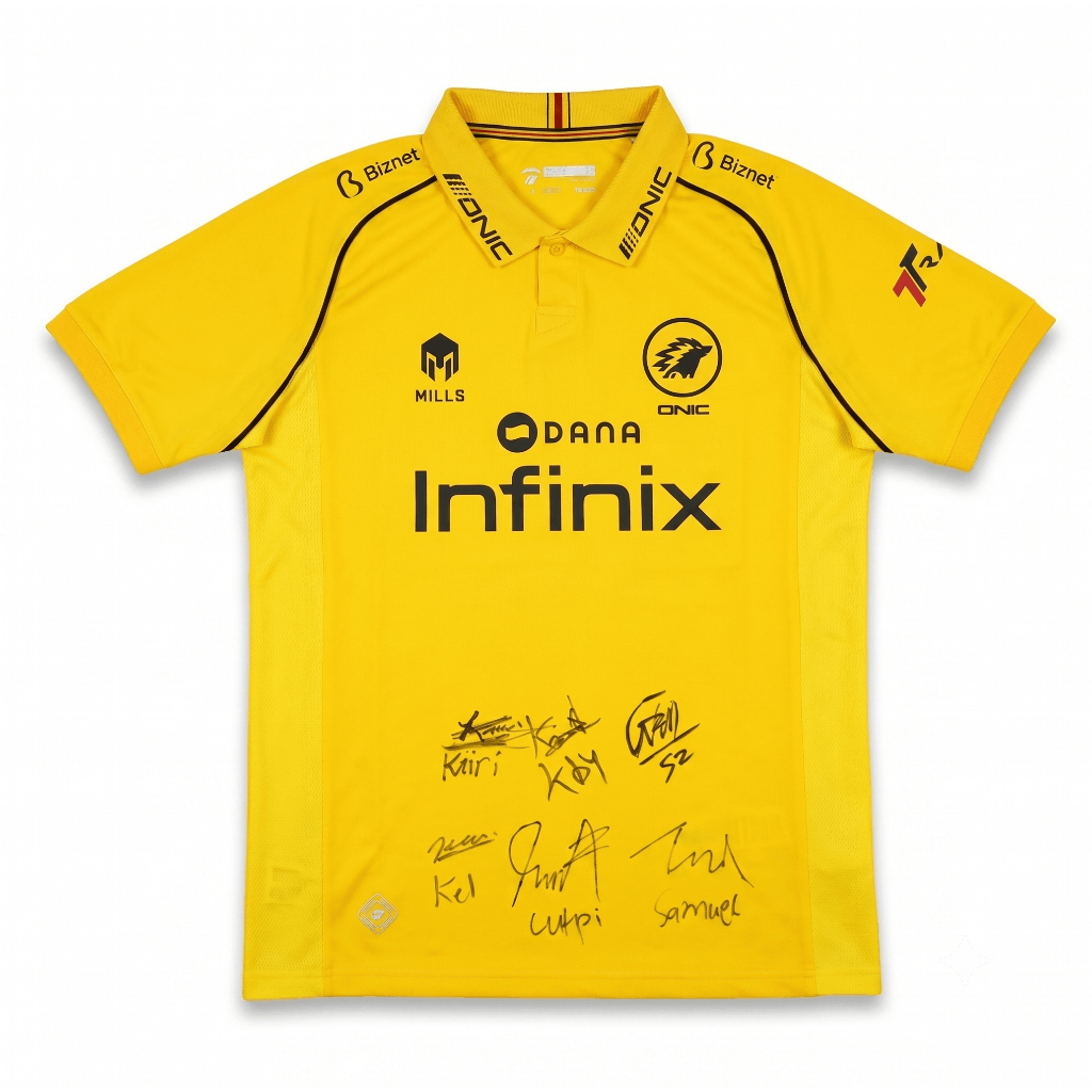 [Tidak Untuk Dijual] ONIC Player Signed Jersey