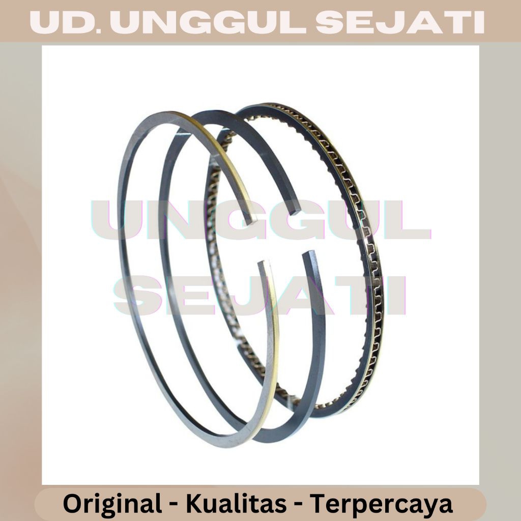 Ring Piston STD. 13010-Z4M-801. Ring Seker. Honda GX160 T2. Asli. Spare part