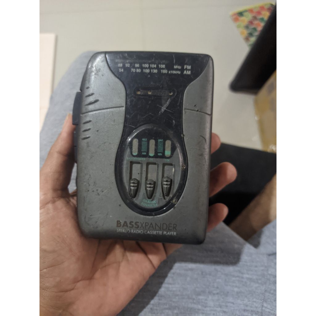 Walkman Sanyo junk untuk bahan kaibal