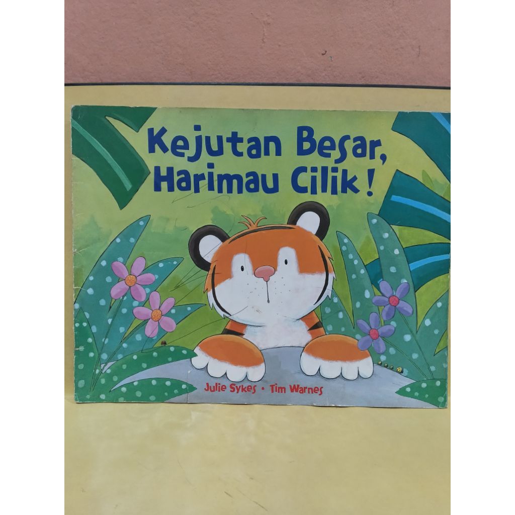 Buku anak kejutan besar harimau cilik