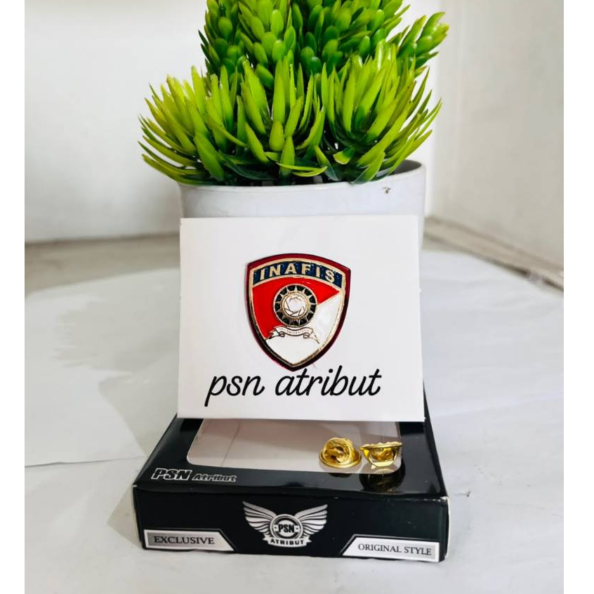 PIN BROS INAFIS POLRI BAHAN LOGAM BERKUALITAS