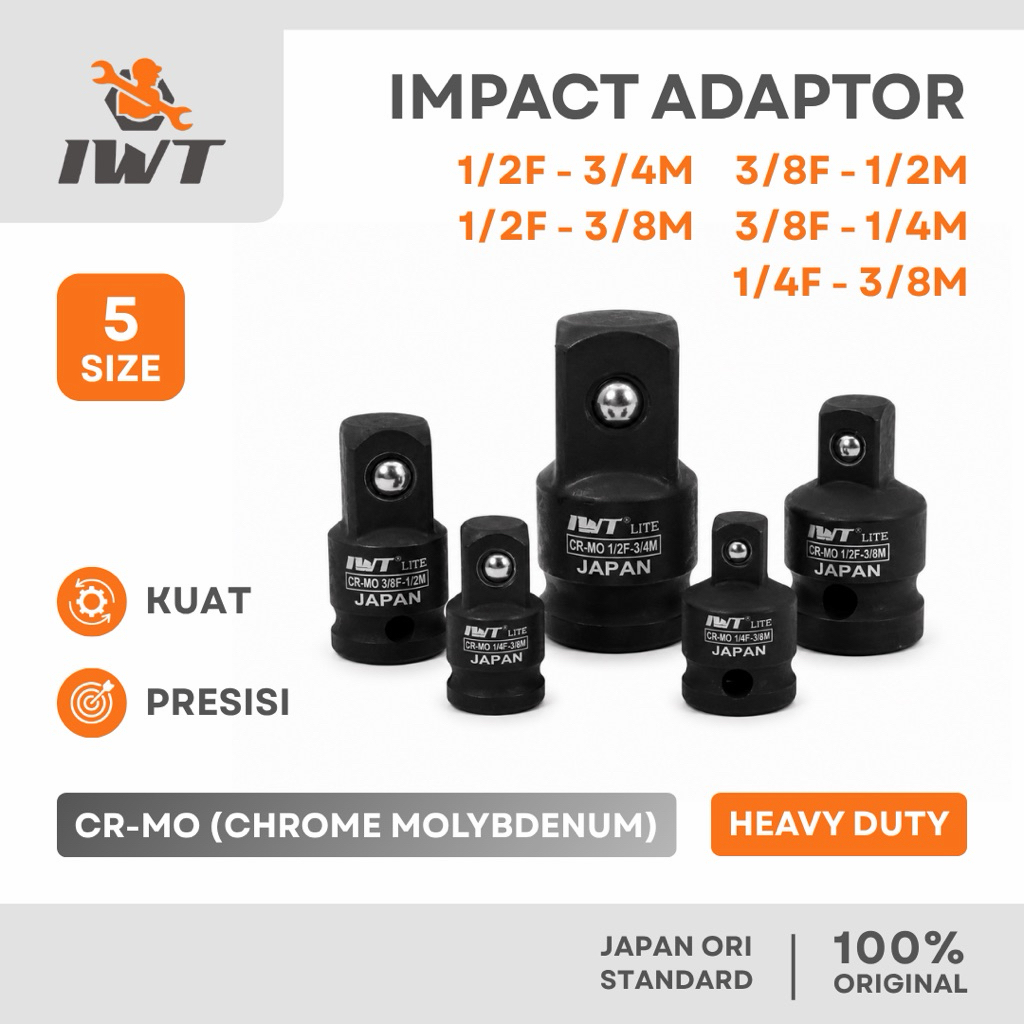 Adaptor Impact IWT LITE CR-MO SATUAN