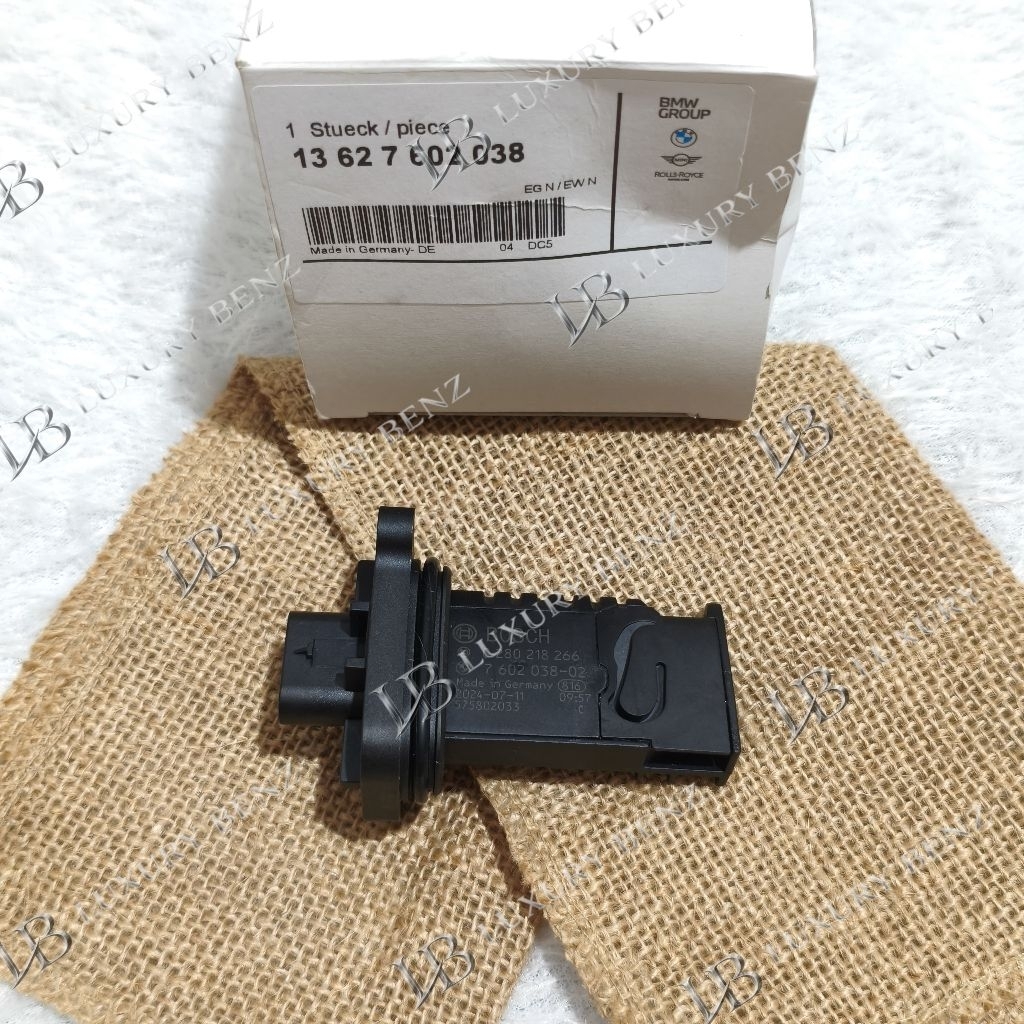SENSOR AIR MASS FLOW MAF BMW N55 N20 N30 N52 F10 F20 F25 F30 E90 F31 F32 F33 F36 13627602038