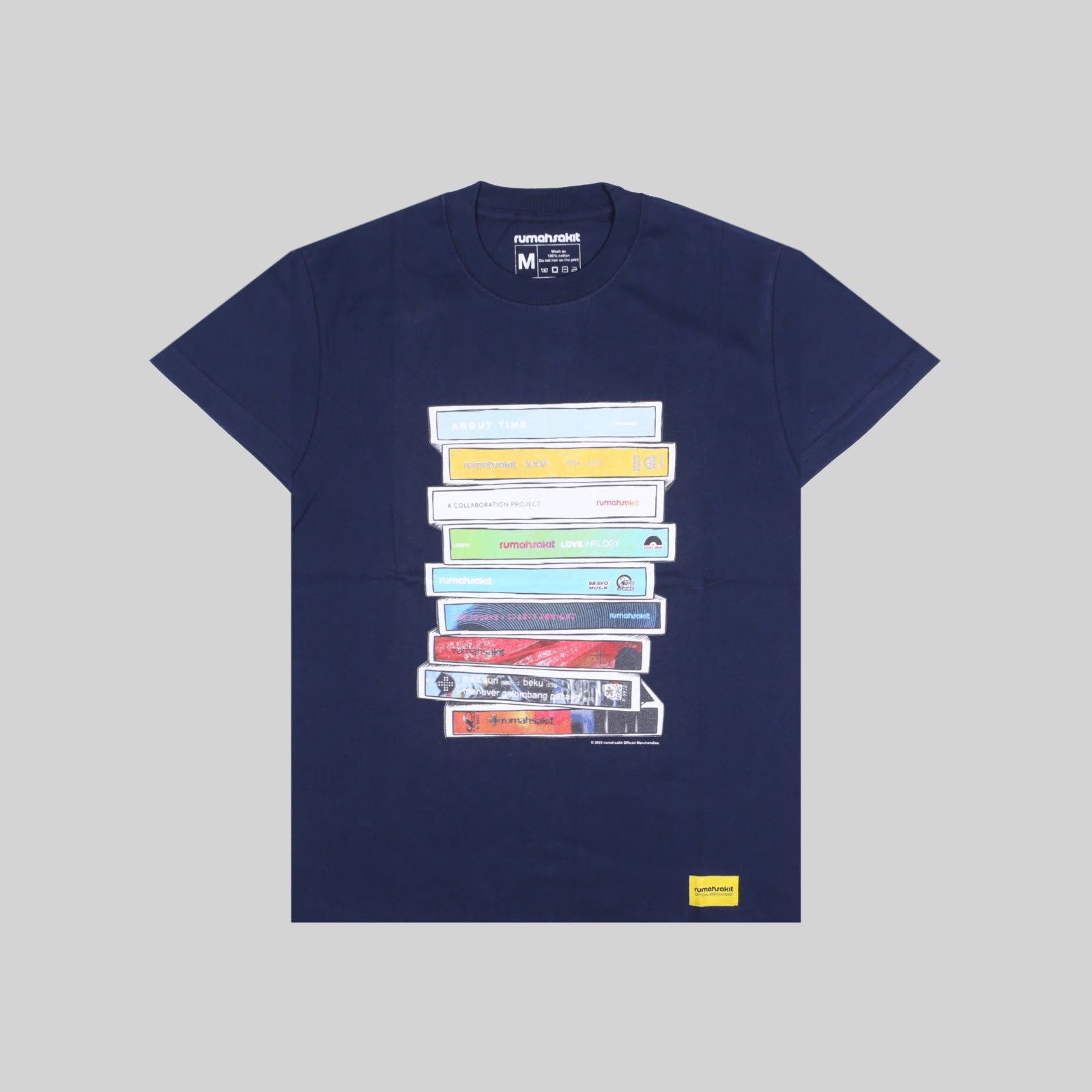 Tshirt RUMAH SAKIT - CASSETTE - Kaos Band Official Merchandise