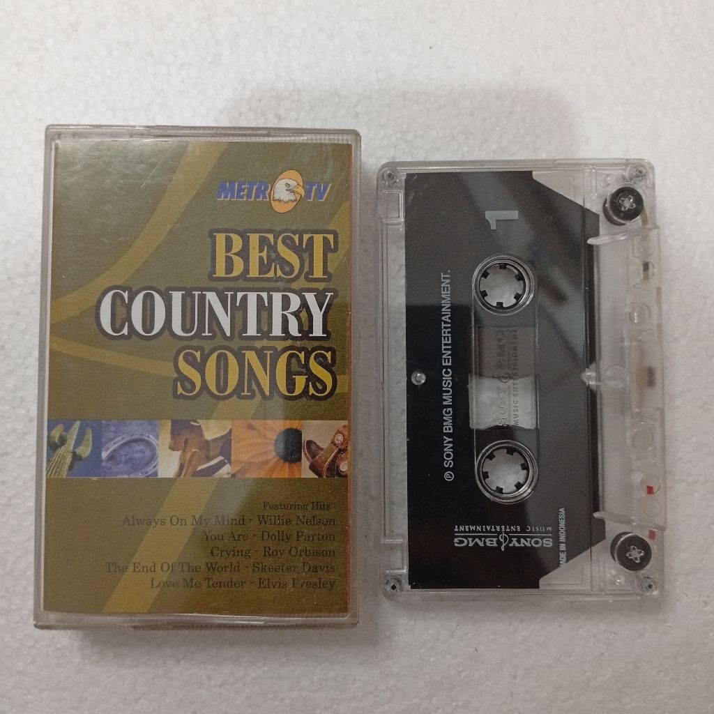 Kaset Pita Best Country Songs