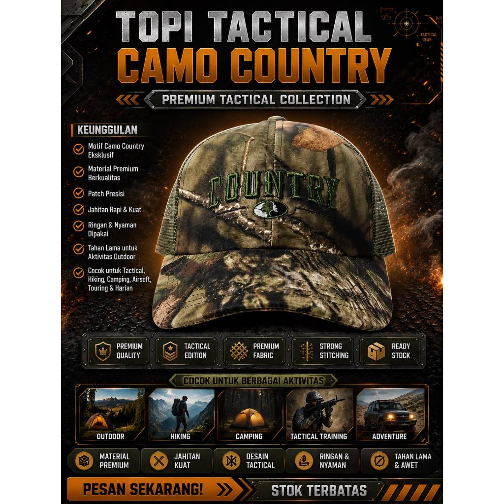 Topi Camo Topi Berburu Topi Perbakin