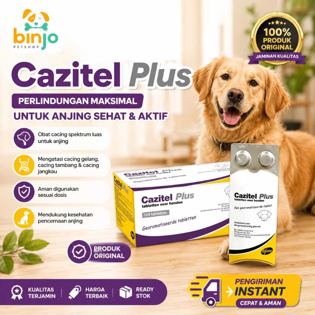 Cazitel - Obat Cacing Anjing