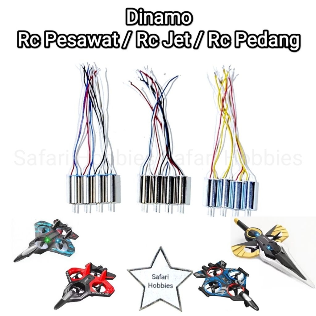 Dinamo Rc Pesawat / Rc Jet / Rc Pedang Original