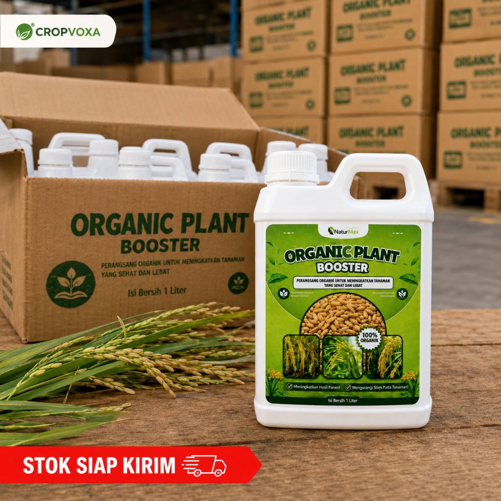 Booster Padi 500ml_Pupuk Organik Cair Nutrisi Pertumbuhan Tanaman Padi
