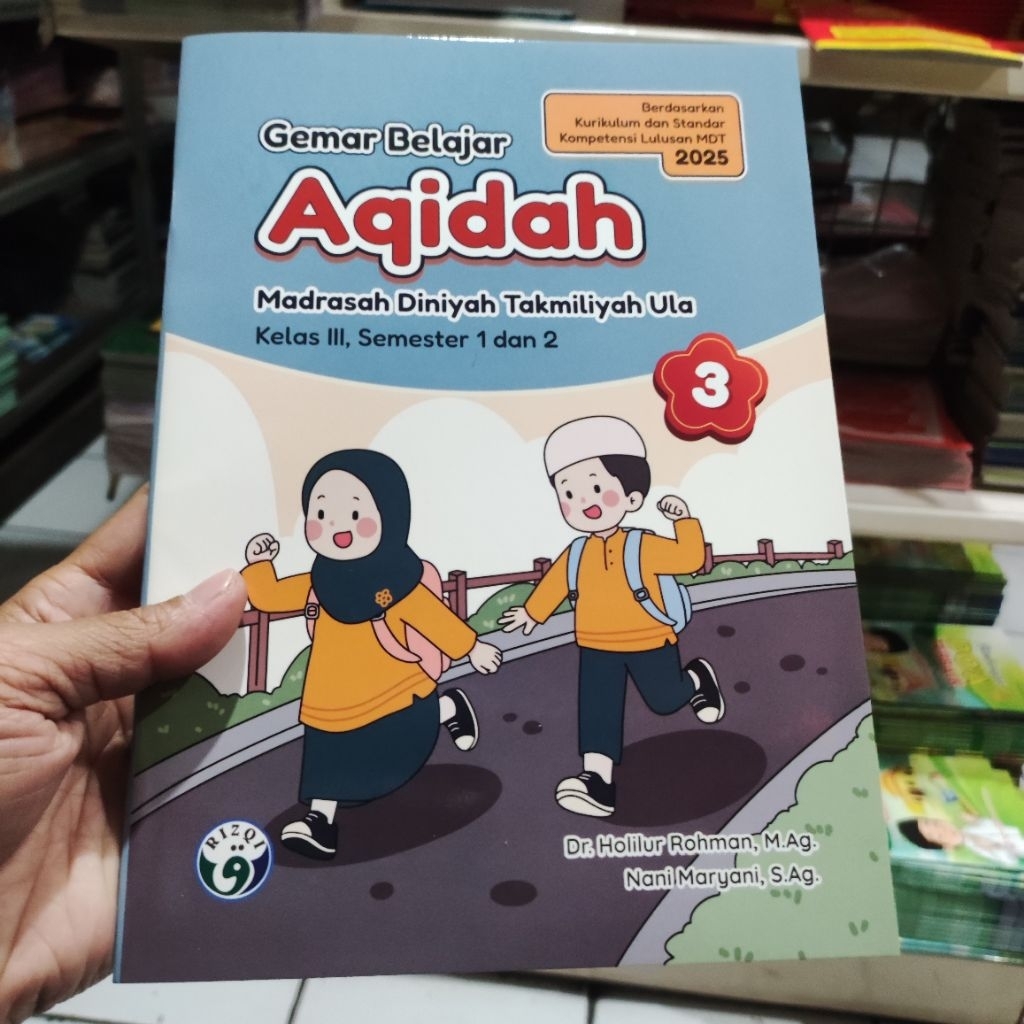 Buku Pelajaran MDTU Madrasah Diniyah Takmiliyah Ula Kurikulum 2025 Edisi 2026 Kelas 3