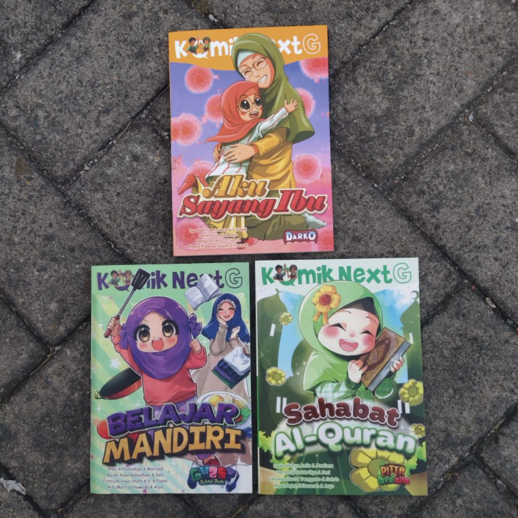 ( OBRAL ) PAKET 3 KOMIK ANAK ANAK // KOMIK BESTSELLER // KOMIK ISLAMI // MAAFKAN AKU IBU // BELAJAR 