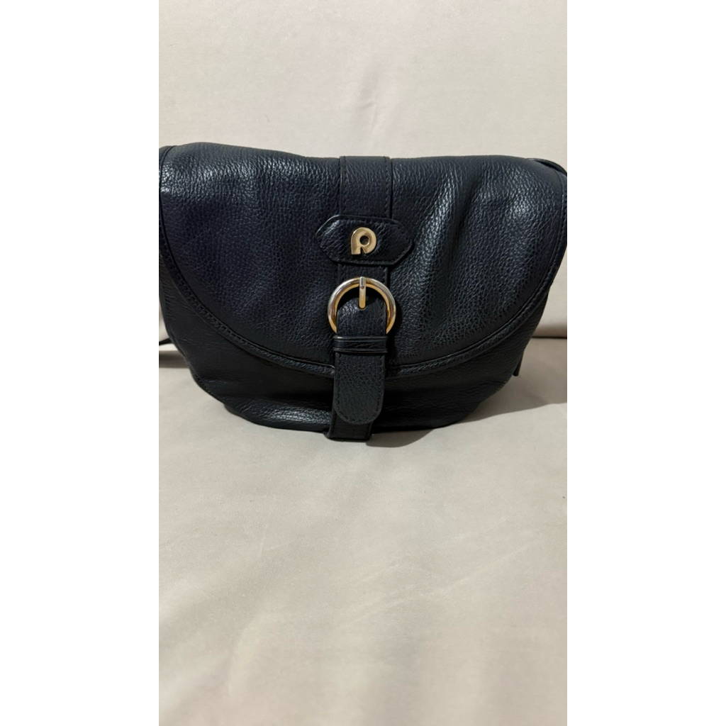 TAS SELEMPANG PAPILLON SECOND, TAS KULIT PAPILLON K2851 WARNA TAS HITAM