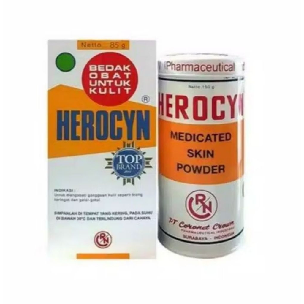 KM88 - Bedak Herocyn Bedak Untuk Biang Keringat | Bedak Mengatasi Gatal-Gatal dikulit | Bedak Iritas