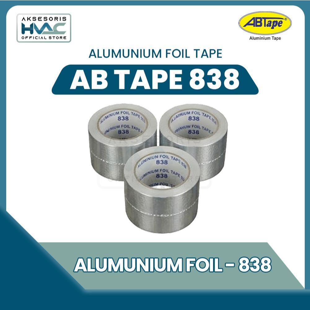 Alumunium Foil Tape Merek AB Tape 838 Material Alumunium Foil