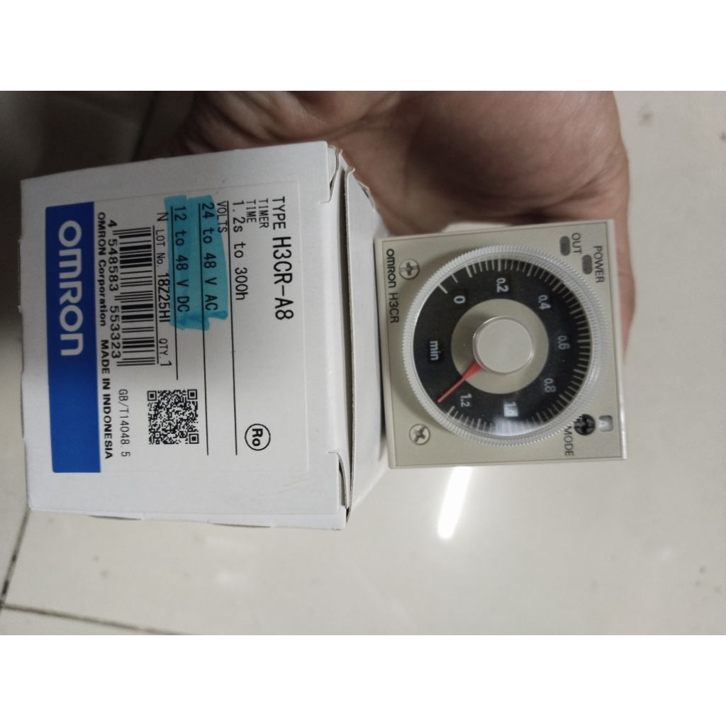 TIMER OMRON H3CR-A8 12V