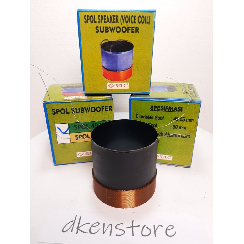 Spool speaker Subwoofer Nelc 49.5mm