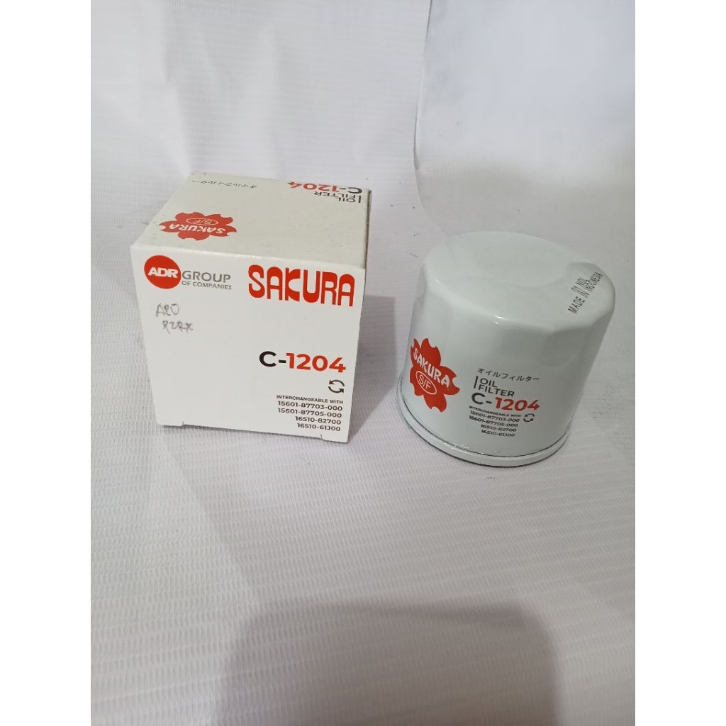 Filter Oli C-1204 (SAKURA) - Suzuki APV / Ignis