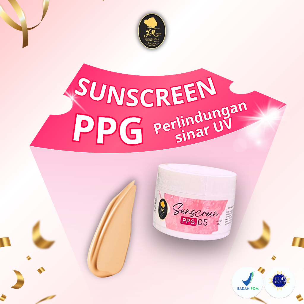 JM GLOW SUNSCREEN PPG | JM GLOW BEAUTY | JM GLOW BEAUTY SKINCARE | JM GLOW CANGGU