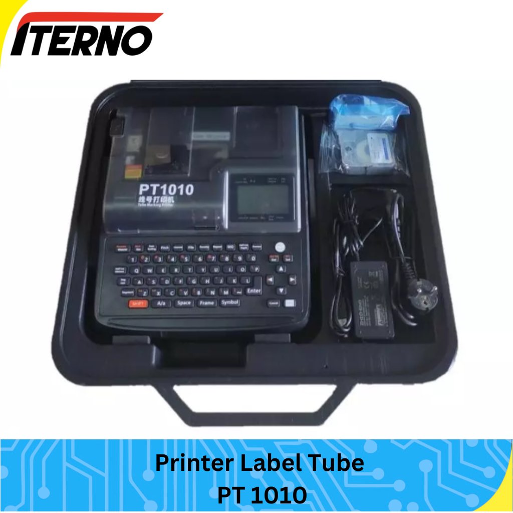 Puty PT1010 Printer Marker Tube Label Kabel