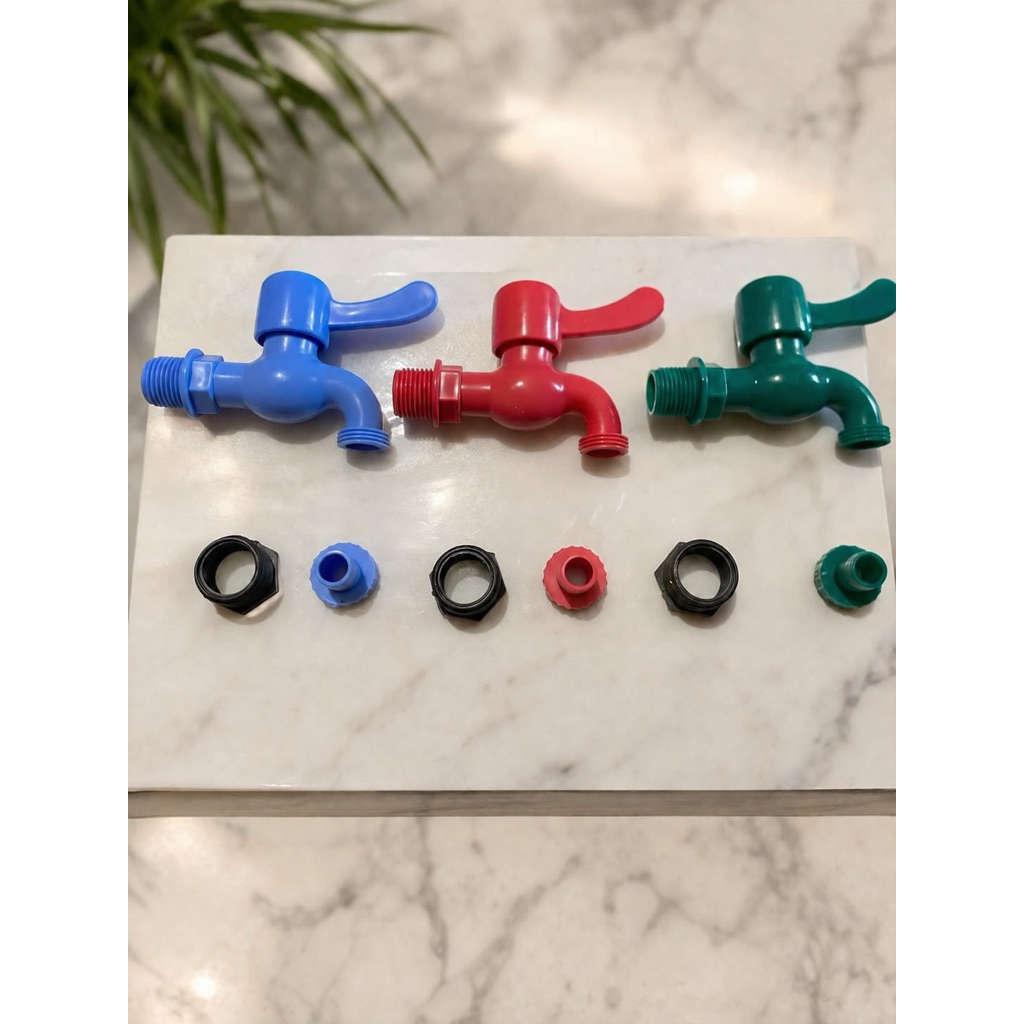 (PROMO) Kran Air PVC Double Drat Kran Taman Kran Multi