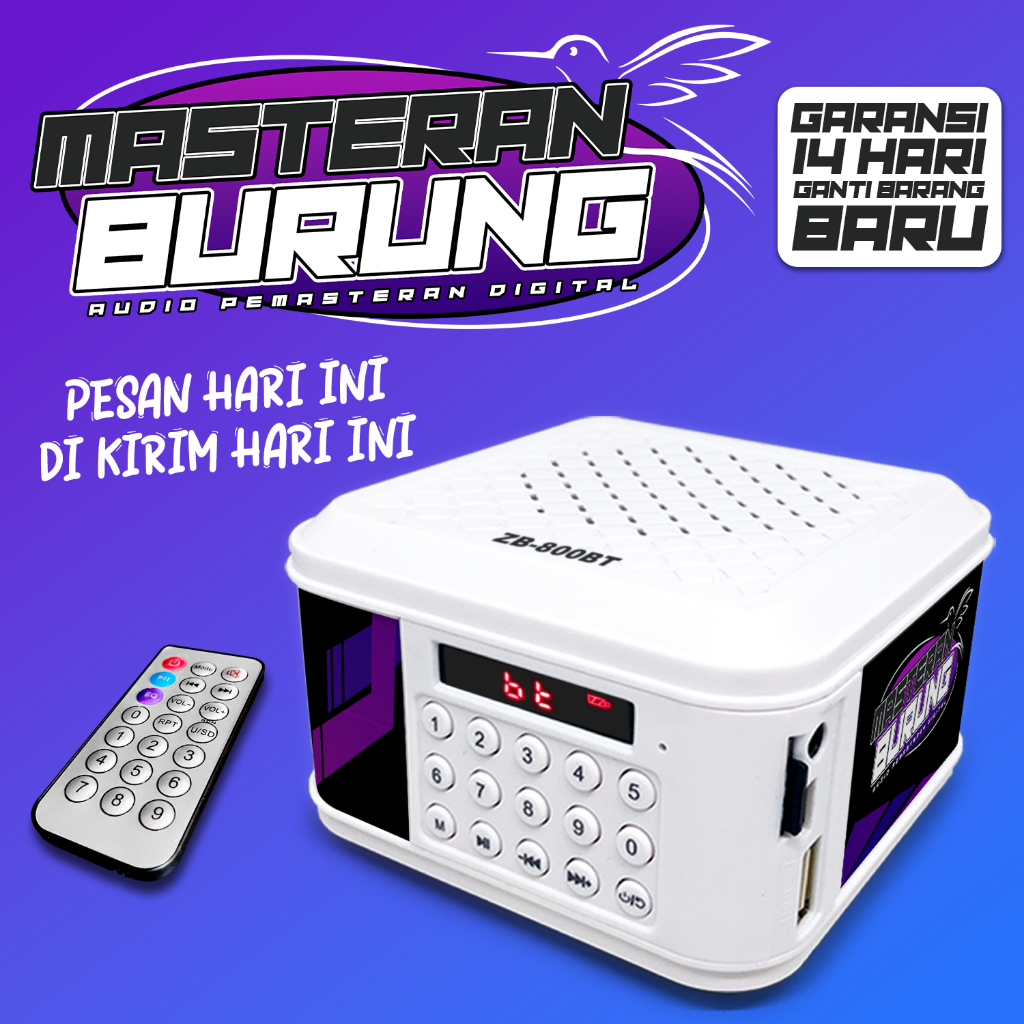 SPEAKER MASTERAN BURUNG ISI 235 SUARA MASTERAN BURUNG