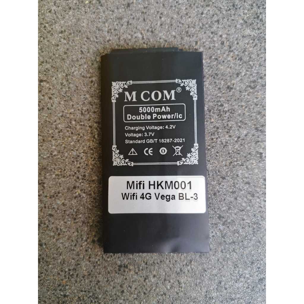 Baterai Modem Vega BL-3 Bolt Battery Mifi Batre M121H wifi BL3 HKM001