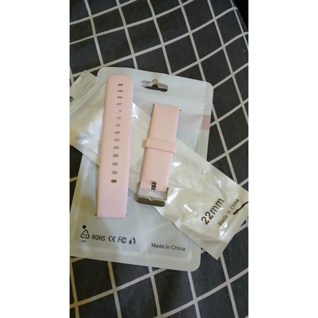 Strap jam tangan 22mm Oraimo Pink
