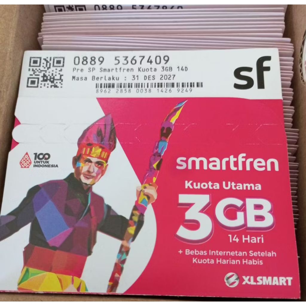 kartu smartfren kuota 3gb