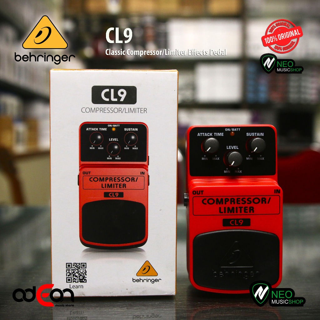 Behringer CL9 Classic Compressor/Limiter Effects Pedal