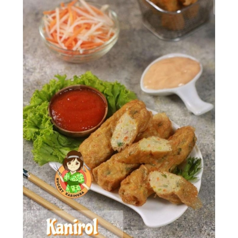 [ BENTO KANIROL ] Bento Kanirol Crab Roll / Kani Roll Kani rol Lumpia Udang isi 7 Ala Mi Mie Gacoan 