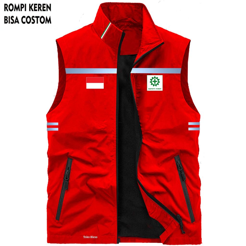 Rompi K3 Safety  Rompi K3 Safety K3, Rompi Bisa Kustom / Rompi K3 Proyek