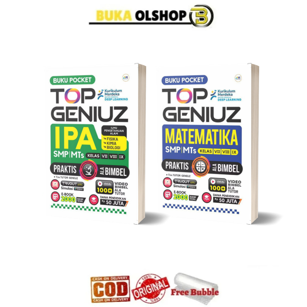 Top Geniuz IPA MATEMATIKA SMP/MTs  Rumus IPA Matematika SMP/Mts