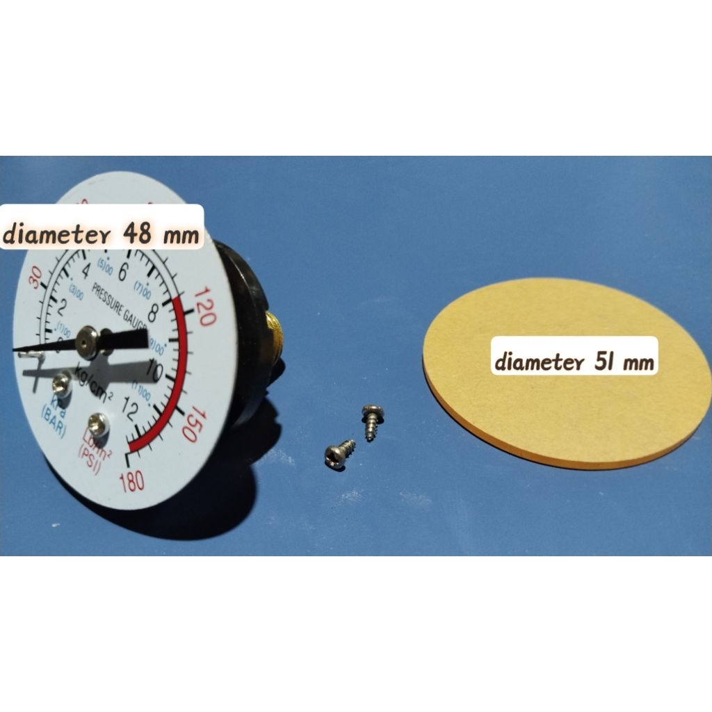 mesin bar/psi kompresor mekanisme manometer bar/psi kompresor