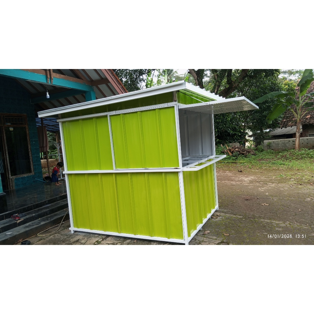 Booth Container ukuran 2x2x2
